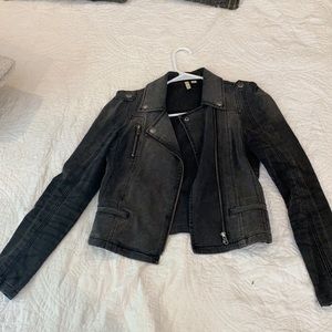 Cute Jean motorcycle jacket